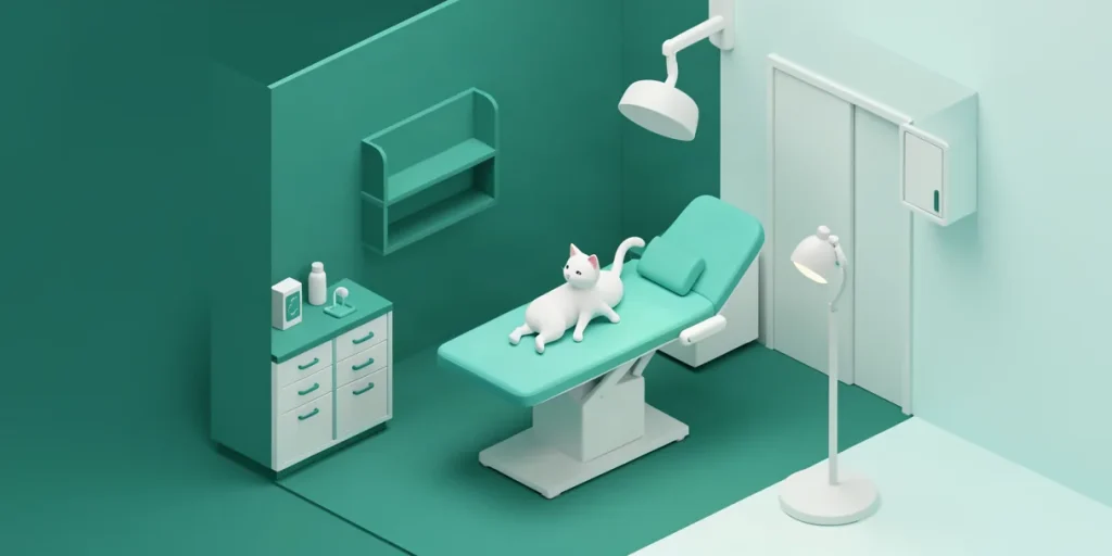Hero illustration for the article “Symptoms of Infectious Diseases in Cats: What You Need to Know”