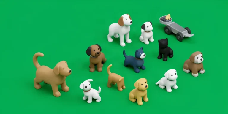 Hero illustration for the article “How to Choose the Right Toys for Dogs: Recommendations”