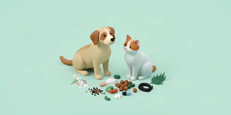 Hero illustration for the article “Managing Allergies in Pets: A Practical Guide”