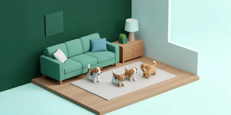 Hero illustration for the article “Best Dog Breeds for Apartments: 2026 Ranking”