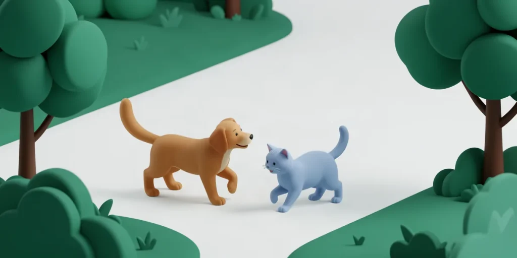 Hero illustration for the article “How to Create the Perfect Daily Routine for Pets”