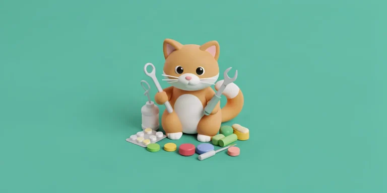 Hero illustration for the article “Cat Diseases: How to Recognize and Prevent Common Illnesses”