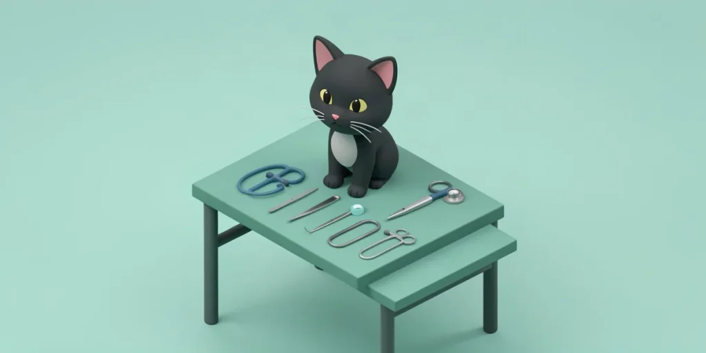 Illustration for the article “Common Cat Diseases: How to Identify and Prevent Common Ailments”