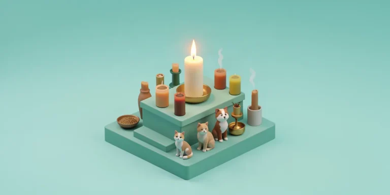 Hero illustration for the article “A Prayer for Your Pet's Health: How It Can Help”