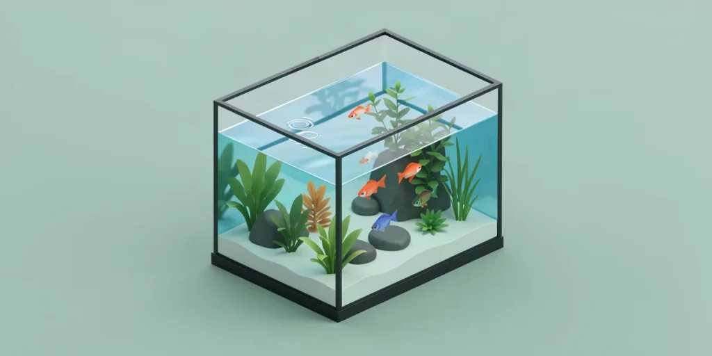 Illustration for the article “How to Maintain Ammonia and Nitrate Levels in Your Aquarium”