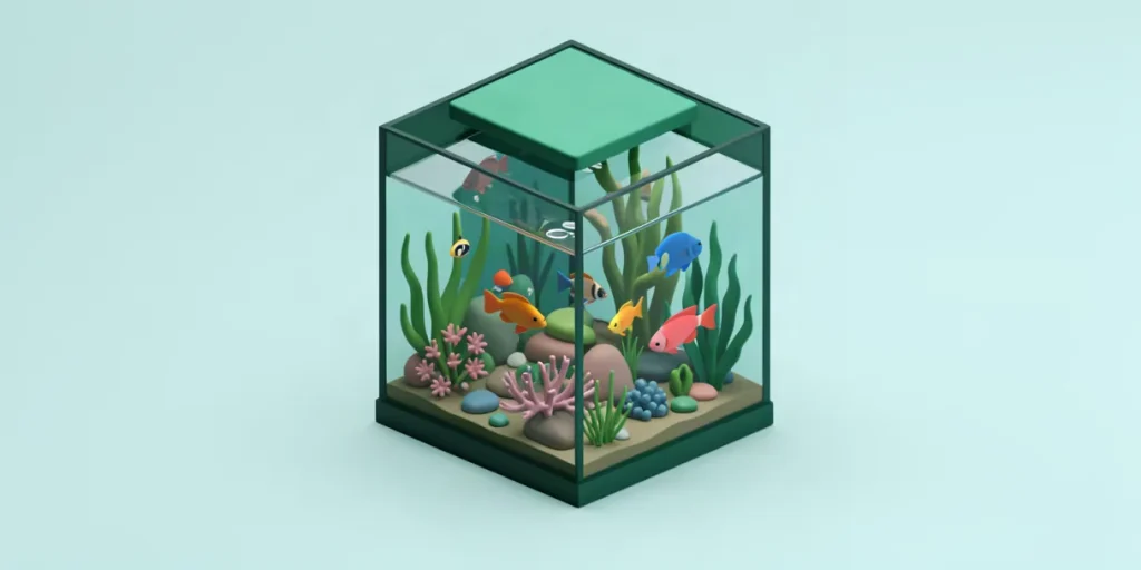 Illustration for the article “Keeping Different Fish Species Together in an Aquarium”