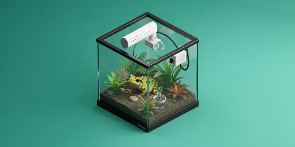 Illustration for the article “Mistakes in Caring for Exotic Amphibians and Effects”