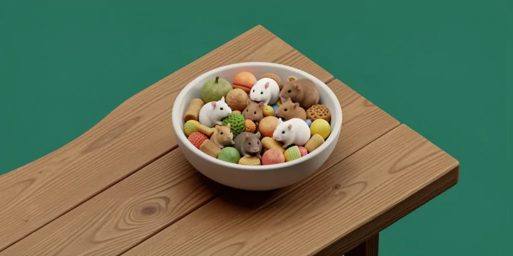 Illustration for the article “Treats for Rodents and Rabbits for Health and Activity”