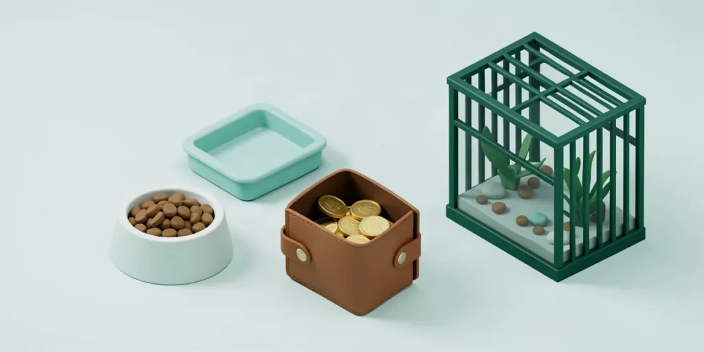 Illustration for the article “Pet Care: A Budget Without Surprises”